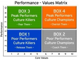 Performance Values Matrix