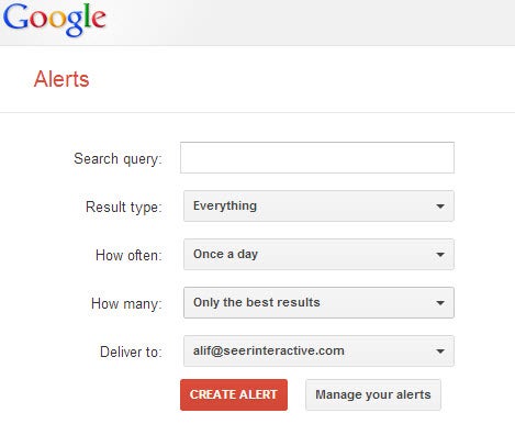 Google Alerts