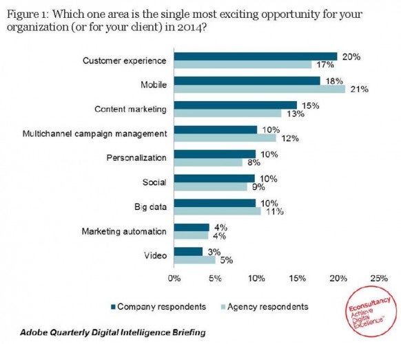 Customer Experience Chart