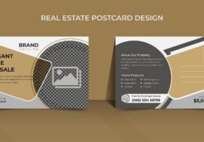 real estate postcards