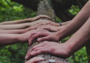 a group of young people