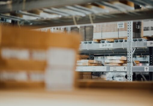 a well organized warehouse