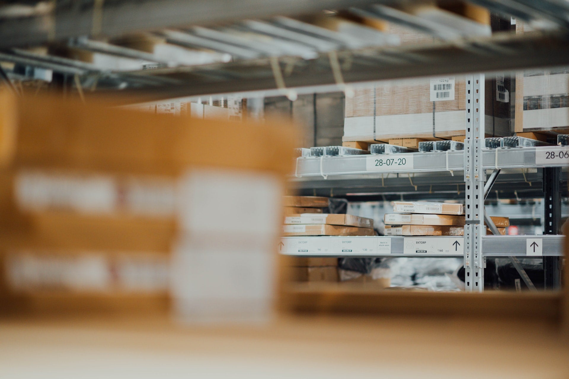 a well organized warehouse