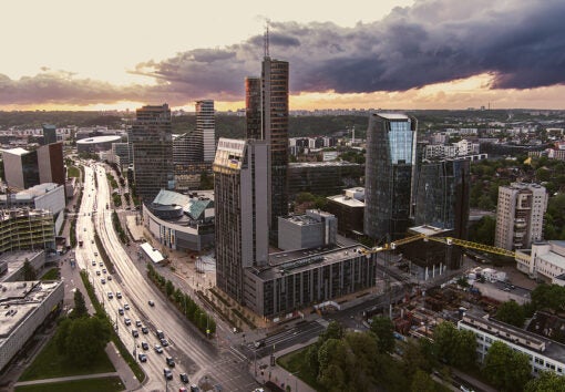 Vilnius Business District, Lithuania