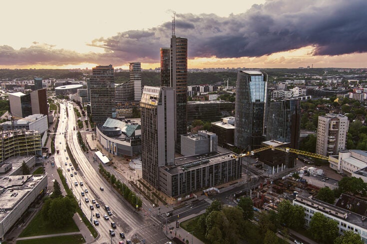 Vilnius Business District, Lithuania