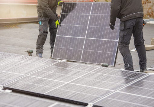 solar panal installation