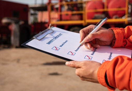 A safety checklist