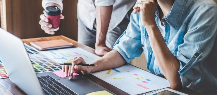 employees considering which content management system to use