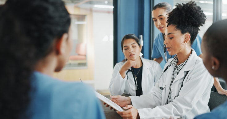 A team of medical professionals