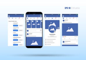 facebook views on a mobile device