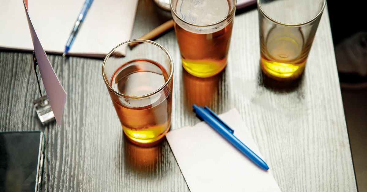 glasses of beer