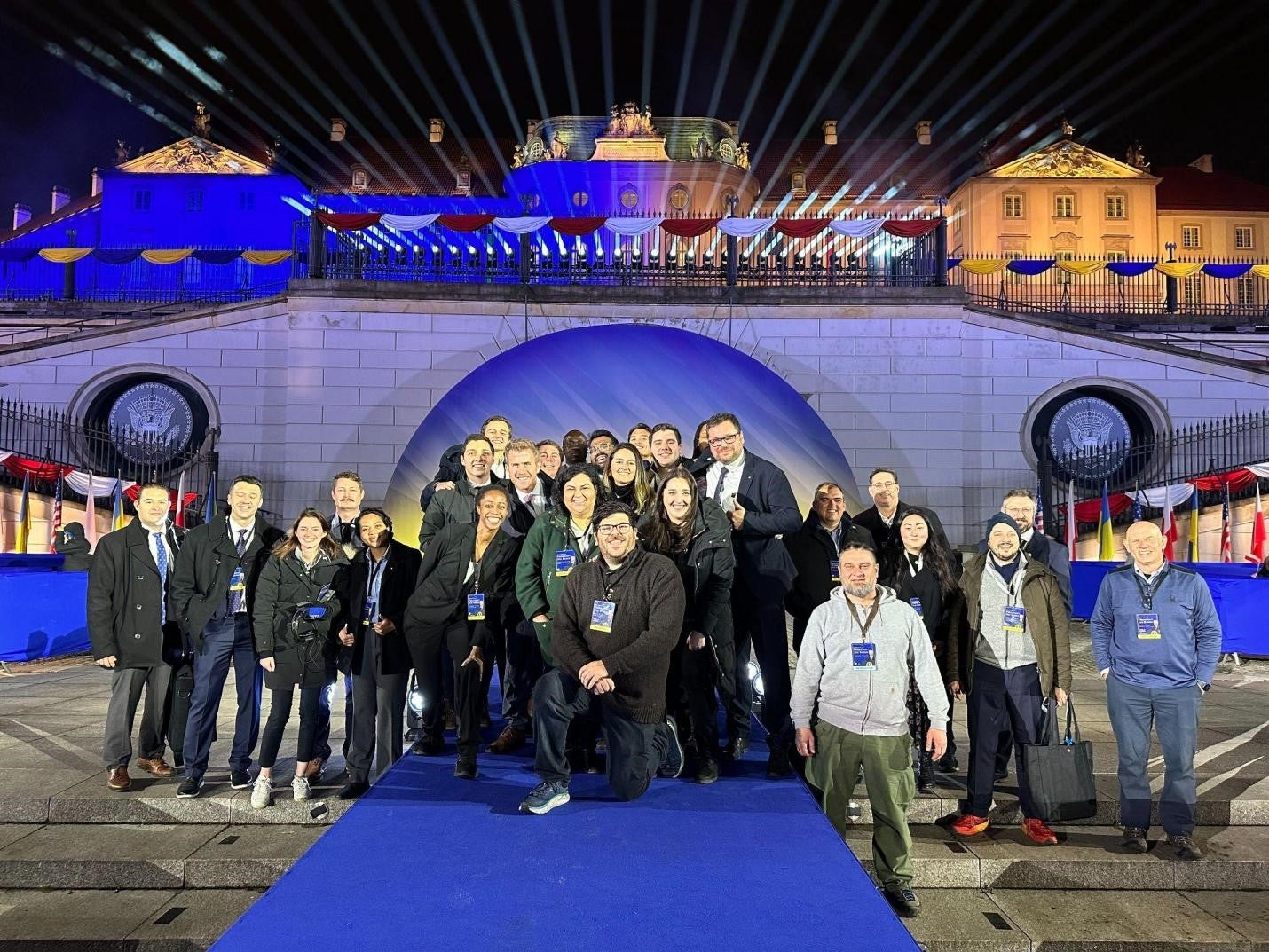 Members of Biden's production team at G7