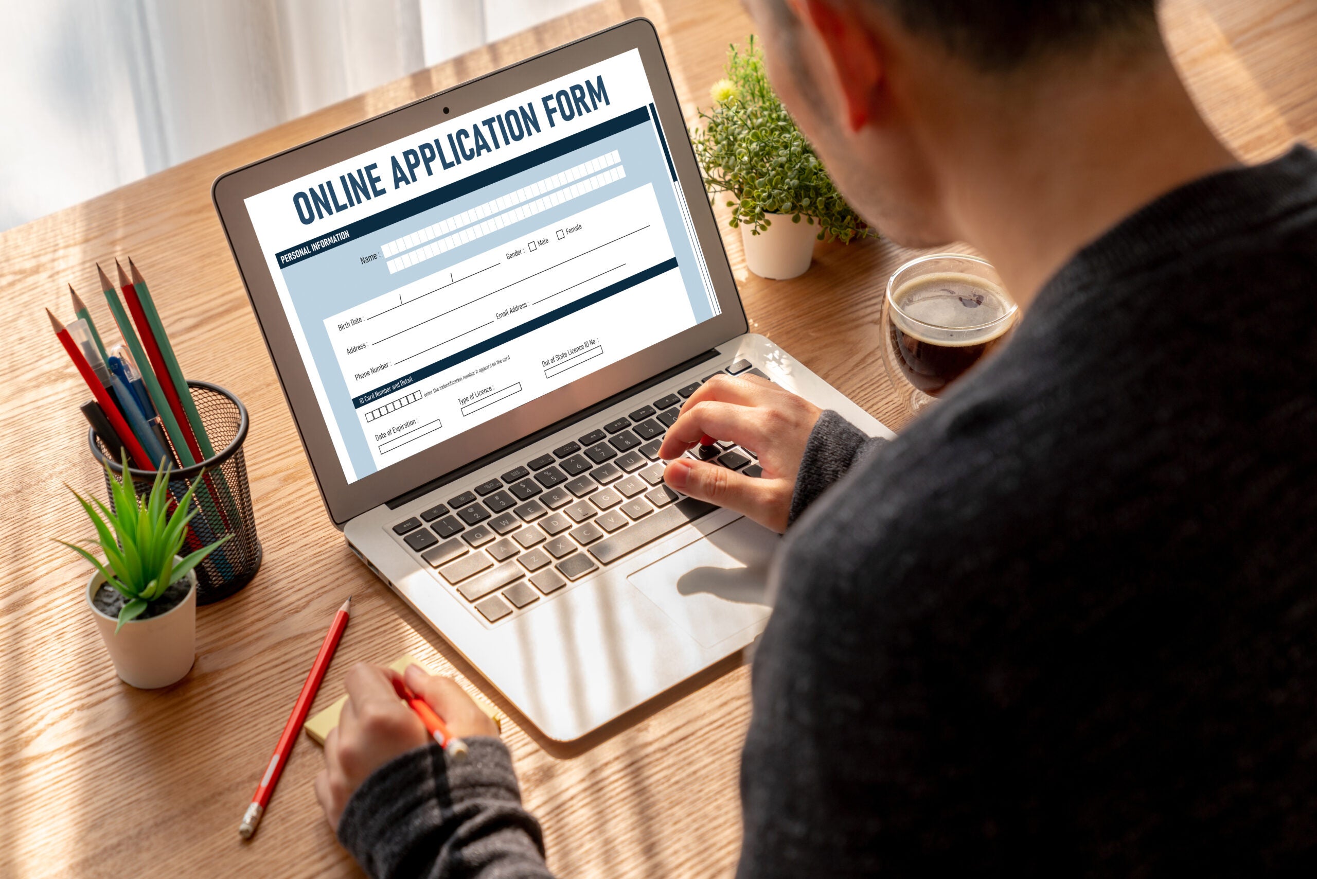 Online application form for modish registration Online application form for modish registration on the internet website